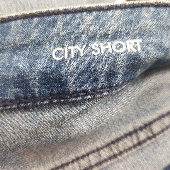Calvin Klein Denim City Bermuda Short 10 y2k - Picture 7 of 13
